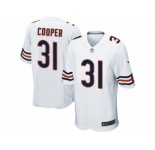 Men Nike Chicago Bears #31 Marcus Cooper Game White NFL Jersey