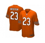 Men's Nike Chicago Bears #23 Devin Hester Game Orange Alternate NFL Jersey