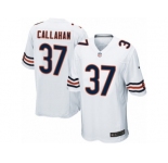 Men's Nike Chicago Bears #37 Bryce Callahan Game White NFL Jersey