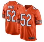 Men's Nike Chicago Bears #52 Khalil Mack Game Orange Alternate NFL Jersey