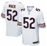 Men's Nike Chicago Bears #52 Khalil Mack Game White NFL Jersey