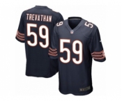 Men's Nike Chicago Bears #59 Danny Trevathan Game Navy Blue Team Color NFL Jersey