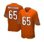 Men's Nike Chicago Bears #65 Cody Whitehair Game Orange Alternate NFL Jersey