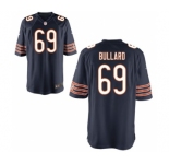 Men's Nike Chicago Bears #69 Jonathan Bullard Game Navy Blue Team Color NFL Jersey