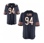 Men's Nike Chicago Bears #94 Leonard Floyd Game Navy Blue Team Color NFL Jersey