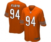 Men's Nike Chicago Bears #94 Leonard Floyd Game Orange Alternate NFL Jersey