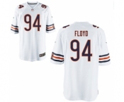 Men's Nike Chicago Bears #94 Leonard Floyd Game White NFL Jersey