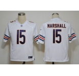 NIKE NFL Jerseys Chicago Bears 15 Marshall white (Game)