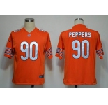 NIKE NFL Jerseys Chicago Bears 90 Julius Peppers Orange (Game)