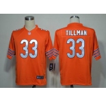 nike nfl jerseys Chicago Bears #33 Tillman Orange[ Game]