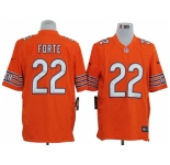 nike nfl jerseys chicago bears #22 matt forte orange[game]