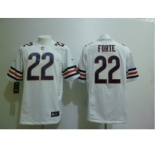 nike nfl jerseys chicago bears #22 matt forte white[game]