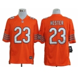 nike nfl jerseys chicago bears #23 hester orange[game]