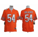 nike nfl jerseys chicago bears #54 urlacher orange[game]