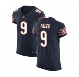 Men Nick #9 Foles Chicago Bears Men's Elite Team Color Vapor Untouchable Jersey - Navy