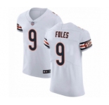 Men Nick #9 Foles Chicago Bears Men's Elite Vapor Untouchable Jersey - White