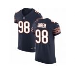 Men Nike Chicago Bears #98 Mitch Unrein Navy Blue Team Color Vapor Untouchable Elite Player NFL Jersey