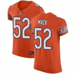 Men's Nike Chicago Bears #52 Khalil Mack Orange Alternate Vapor Untouchable Elite Player NFL Jersey