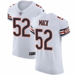 Men's Nike Chicago Bears #52 Khalil Mack White Vapor Untouchable Elite Player NFL Jersey