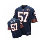 Men's Nike Chicago Bears #57 Dan Skuta Elite Navy Blue Throwback NFL Jersey