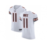 Nike Chicago Bears #11 Kevin White White Men Stitched NFL Vapor Untouchable Elite Jersey