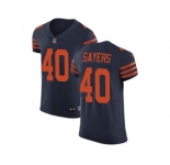 Nike Chicago Bears #40 Gale Sayers Navy Blue Alternate Men Stitched NFL Vapor Untouchable Elite Jersey
