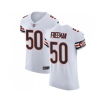 Nike Chicago Bears #50 Jerrell Freeman White Men Stitched NFL Vapor Untouchable Elite Jersey