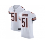 Nike Chicago Bears #51 Dick Butkus White Men Stitched NFL Vapor Untouchable Elite Jersey