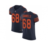 Nike Chicago Bears #68 James Daniels Navy Blue Alternate Men Stitched NFL Vapor Untouchable Elite Jersey
