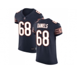 Nike Chicago Bears #68 James Daniels Navy Blue Team Color Men Stitched NFL Vapor Untouchable Elite Jersey