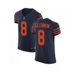 Nike Chicago Bears #8 Mike Glennon Navy Blue Alternate Men Stitched NFL Vapor Untouchable Elite Jersey