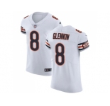 Nike Chicago Bears #8 Mike Glennon White Men Stitched NFL Vapor Untouchable Elite Jersey