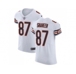 Nike Chicago Bears #87 Adam Shaheen White Men Stitched NFL Vapor Untouchable Elite Jersey