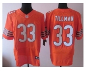 Nike NFL Jerseys Chicago Bears #33 Charles Tillman Orange[Elite]