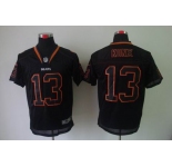 nike nfl jerseys chicago bears #13 knox black[Elite lights out]