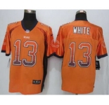 nike nfl jerseys chicago bears #13 white orange[Elite drift fashion]][white]