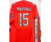 nike nfl jerseys chicago bears #15 marshall orange[Elite signature]