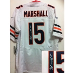 nike nfl jerseys chicago bears #15 marshall white[Elite signature]