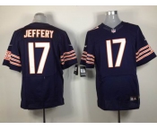 nike nfl jerseys chicago bears #17 alshon jeffery blue[Elite]