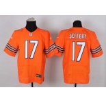 nike nfl jerseys chicago bears #17 jeffery orange[Elite]