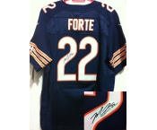 nike nfl jerseys chicago bears #22 matt forte blue[Elite signature]