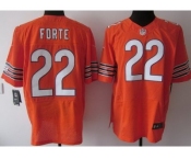 nike nfl jerseys chicago bears #22 matt forte orange[Elite]
