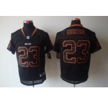 nike nfl jerseys chicago bears #23 hester black[Elite lights out]