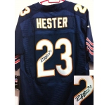 nike nfl jerseys chicago bears #23 hester blue[Elite signature]