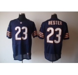 nike nfl jerseys chicago bears #23 hester blue[elite]