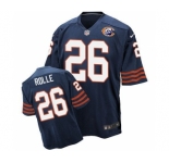 nike nfl jerseys chicago bears #26 Antrel Rolle Throwback blue[Elite]