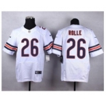 nike nfl jerseys chicago bears #26 antrel rolle white[Elite][rolle]