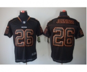 nike nfl jerseys chicago bears #26 jennings black[Elite lights out]