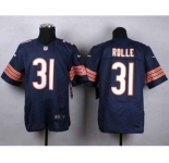 nike nfl jerseys chicago bears #31 rolle blue[Elite]