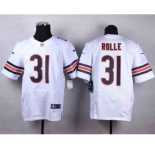 nike nfl jerseys chicago bears #31 rolle white[Elite]